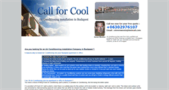 Desktop Screenshot of budapest-air-conditioning.com